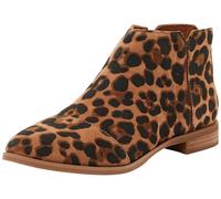 TOMS Women's Rylie Boot, Brown Sugar Leopard Suede, 5.5