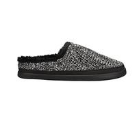 TOMS SAGE Womens Knitted Mule Slippers Black