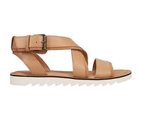 Toms Sidney Tread Leather Womens | Slip On Shoes | Natural | UK Size 4