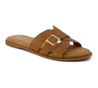 TOMS Women's Sol Slide Sandal, Brown Sugar Leather, 8 UK