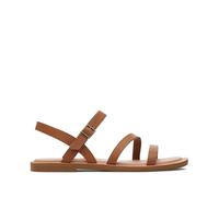 (, ) TOMS Kira Leather Women's Tan Sandals