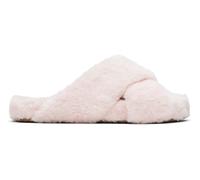 TOMS Womens Susie Faux Fur Vegan Slippers - Pink