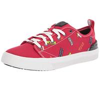 TOMS - Womens Trvl Lite Low Sneaker, 5.5 UK, Red Marvel Logos Print