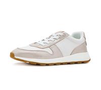 TOMS Women's TRVL LITE Retro Sneaker, Champagne Vintage Twill/Shimmer Suede