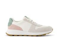 TOMS Women's Trvl Lite Retro Sneaker, Champagne Metallic Suede/Suede, 4 UK