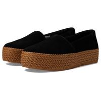 TOMS Women's Valencia_blackSneaker | All-Day Comfort, Padded Heel, Easy On-Off, Lightweight Feel, Closed Toe Summer Shoes, Espadrilles for Women