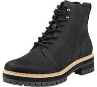 Toms Wylder Leather Women's Black Boots UK 6