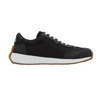 TOMS Women's Wyndon Sneaker, Black Slubby Woven/Washed Canvas, 3.5 UK