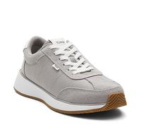 TOMS Women's Wyndon Sneaker, Drizzle Grey Slubby Woven/Washed Canvas, 4.5 UK