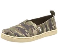 TOMS YOUTH ALPARGATA Multi Classic Camo Print UK13.5