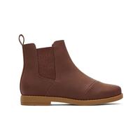 TOMS Youth Boy's Charlie Boot, Chestnut PU Nubuck, 13 UK