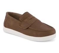 TOMS Youth Boys Oliver Dress Casual, Toffee Microsuede, 13