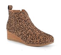 Toms Youth Clare Kids Girls Shoes Boots UK Size 1.5 Cheetah Print