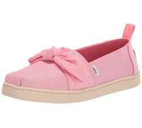 TOMS Youth Girl Classic Alpargata Loafer Flat, Pink, 2 UK