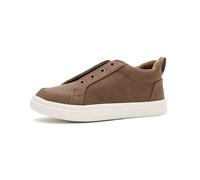 TOMS Youth Unisex Cruz Mid Sneaker, Toffee Microsuede, 11