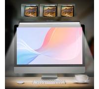 Tomshin-e e-Reading LED Desk Lamp 40CM USB Powered Computer Monitor Light Bar, Eye Caring Reading Lamp with 3 Color Temperatures and Adjustable Brightness, 1
