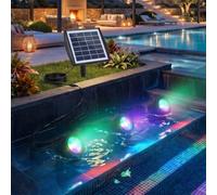 Tomshine Solar Pond Spotlights Waterproof for Outdoor Ganden Fountain Pond