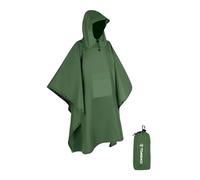 TOMSHOO Rain Jackets Rain Poncho Waterproof Raincoat for Hunting Camping, Leisure Raincoat, Camouflage Rain Poncho Green