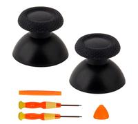 TOMSIN Joystick Replacement for PlayStation Portal, Original Thumbsticks Analog Thumb Sticks Parts with Tool for PS5 Portal (2PCS) - Black