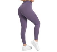 TomTiger Women's Classic Leggings | Breathable Laser-Hole，2 V-shaped Back Lines，High Waist，Tummy Control，Booty Lifting，Buttery Soft，Gym，Running，Pilates