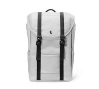 tomtoc 13-15.6 inch Flap Laptop Backpack, Vintage Unisex Lightweight, Water-Resistant Travel Casual Daypack, Work-pack Rucksack for 15.6 inch Laptop, 22L, Grey