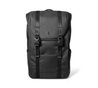 tomtoc 15.6 inch Flap Laptop Backpack, Lightweight, Water-Resistant Travel Casual Daypack, Slim Durable Work-pack Rucksack for 13-15.6 Inch MacBook Laptop, Large Capacity, 22L, Dark