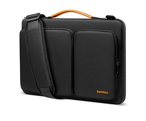 tomtoc 360° Case for 16 inch MacBook Pro M4/M3/M2/M1 Pro/Max A3403 A3186 A2991 A2780 A2485 2024-2019, Laptop Shoulder Bag fits ASUS Vivobook 15/16, Dell Inspiron 15, 15" Lenovo IdeaPad Flex