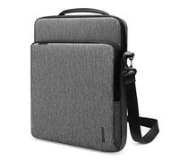 Tomtoc 360 Protection Tablet Shoulder Bag for 11-inch iPad Pro M4 & Air M2 2024, Pro M2&M1 2022-18, 10.9-inch iPad 10 & Air 5th Gen with Organized Pocket for Accessories