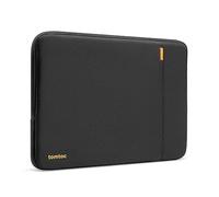 tomtoc 360° Protective Laptop Case for 16 Inch MacBook Pro M3/M2/M1 Pro/Max A2991 A2780 A2485 A2141 2023-2019 Shockproof Water-Repellent Ultrabook MacBook Bag Case with Accessory Bag Black