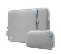 tomtoc 360 Protective Laptop Sleeve for 13-inch New MacBook Air M4/M3/M2/M1 (2025-2018) A3240 A3113 A2681 A2337, 13-inch MacBook Pro M2/M1, Water-Resistant Shockproof MacBook Bag with Accessory Pouch