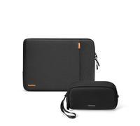 tomtoc 360° Protective Laptop Sleeve for 15.6 Inch Laptop with an Electronics Organizer Travel Case, M
