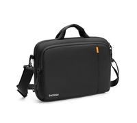 tomtoc 360 Protective Slim Laptop Case with Shoulder Strap for 13-14 Inch MacBook Air/Pro, 13.5-inch Surface Laptop 5/4/3, ASUS Zenbook 14 Flip OLED, Acer Swift Go 14, Water-Repellent 14 Laptop Bag