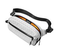 tomtoc Aviator-T35 3.5L X-Pac Sling Bag for Nintendo Switch 2 - RFID Blocking Anti-Theft Crossbody Bag for Men & Women, Water-Resistant Lightweight Chest Shoulder Bag for Travel, Daily Use, White