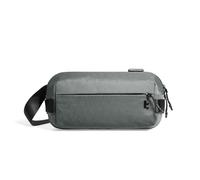 tomtoc Compact EDC X-Pac Sling Bag, Minimalist Chest Shoulder Backpack Crossbody Bag for Men and Women, Water-resistant Lightweight Everyday Carry Casual Bag for Tactical, Travel, Work, Sport, Grey