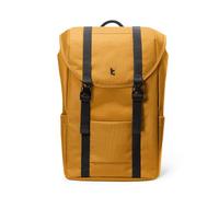 tomtoc Flap Laptop Backpack, Lightweight Water-Resistant Casual Daypack 22L | Durable Work-pack, Vintage Classic Rucksack for 13-15.6 Inch Laptop, Perfect for Campus, Street