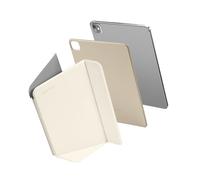 tomtoc iPad Pro Smart Folio Case for New 13-inch iPad Pro M4 2024 Only, Separable Slim Protective Panel & 4-Modes with Ultra-Light Fiberglass Material, White
