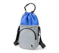 tomtoc JoyCarry Sling Bag for Nintendo Switch 2 Slim Case, Stylish Crossbody Travel Pouch with Accessory Pocket, Lightweight Splash-Resistant Shoulder Bag for Daily Gaming & Commute