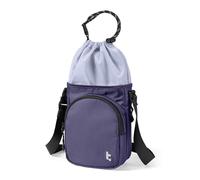 tomtoc JoyCarry Sling Bag for Nintendo Switch 2 Slim Case, Stylish Crossbody Travel Pouch with Accessory Pocket, Lightweight Splash-Resistant Shoulder Bag for Daily Gaming & Commute