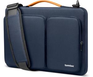 tomtoc Laptop Bag Case 15/15.6/16 inch with 360°All Around Protection with Shoulder Straps, Water-resistant Protective Cover Carrying Case Space for Charger & Mouse for Acer, ASUS, Dell, HP and Lenovo