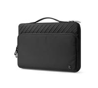 tomtoc Military-Grade Laptop Sleeve for 14'' MacBook Pro M5 Pro/Max (2026), M4-M1, CORDURA Water-Resistant Case with CornerArmor Protection, Slim Travel Carry Bag for 13,8" Surface Laptop 7, Black