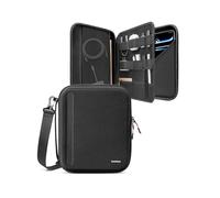 tomtoc Portfolio Shoulder Bag for 13 Inch iPad Pro M4 & iPad Air M3/M2 2025-2024, 12.9" iPad Pro, Protective Tablet Sleeve with Accessories Pocket, Carrying Case Storage for Pencil/Magic Keyboard