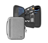 tomtoc Portfolio Tablet Case for 11-inch iPad Pro M5/M4 & iPad Air M3/M2 2025-2024, 11-inch iPad 11 A16 2025, 10,9" iPad 10/iPad Air 5, Protective Sleeve with Accessories Pocket, Carrying Storage Bag