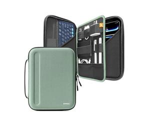 tomtoc Portfolio Tablet Case for 2026 iPad Air 11-inch (M4/M3/M2), iPad Pro 11-inch (M5/M4), 11-inch iPad A16, 10,9" iPad 10/iPad Air 5, Protective Sleeve with Accessories Pocket, Carrying Storage Bag
