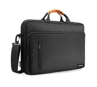 tomtoc Protective Laptop Shoulder Bag for 13-14 Inch MacBook Air/Pro, 13.4-14.4 Surface Laptop Studio/7/6/5/4/3, HP Chromebook 14, Acer Aspire 14, ASUS Zenbook 14, Dell Inspiron 14, Business Briefcase
