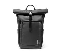 tomtoc Rolltop Laptop Backpack, Expandable Casual Commute Daypack 25L-30L | Water-Resistant Travel Backpack Rucksack with Large Capacity for 13-17.3 inch Laptop, Daily Essentials, Work, College, Trip