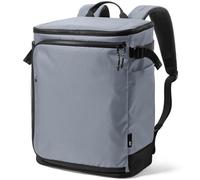 tomtoc Ryanair Cabin Bags 40x30x20 Underseat, Expandable 23-28L Travel Backpack, Lightweight 650g Flight Approved Personal Item for EasyJet Wizz Air, Water-Resistant Carry on Hand Luggage, Grey