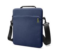 tomtoc Slim Tablet Shoulder Bag for 13 Inch iPad Pro M5/M4 & iPad Air M3/M2 2025-2024, 12.9" iPad Pro M2&M1 with Magic Keyboard and Smart Keyboard Folio, Lightweight iPad Sleeve with Accessory Pocket