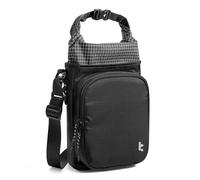 tomtoc Sling Bag for Handheld Gaming Console Slim Case, Crossbody Travel Carrying Pouch for Steam Deck, ROG Xbox Ally X, Switch 2, PS Portal Case, Roll-top Bag for Charging Cable & Accessories