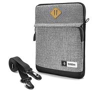 tomtoc Tablet Shoulder Sleeve Bag for 12.9-inch New iPad Pro (6th/5th/4th/3rd Gen) 2022-2018 with Magic Keyboard and Smart Keyboard Folio or Logitech Slim Folio Pro Case, Front Pocket for Accessories