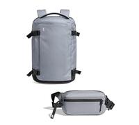 tomtoc Travel Backpack 28L, TSA Friendly Flight Approved Easyjet with a Aviator-T33 1.5L Crossbody Sling Bag for Women Men